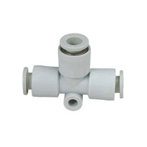 KQ2 series quick coupling T-type tee: KQ2T