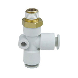 KQ2 series quick coupling external thread Y-type connector: KQ2Y