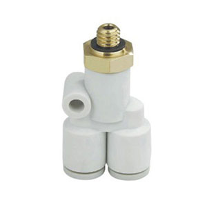 KQ2 series quick coupling external thread U-type connector: KQ2U