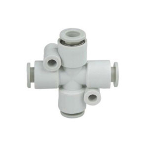 KQ2 series quick coupling Phillips to 2-way four-way connector: KQ2TY