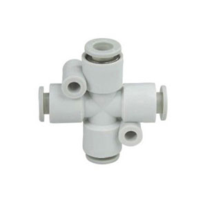 KQ2 series quick coupling 3-way to 4-way adapter: KQ2TZ