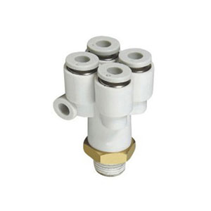KQ2 series quick coupling five-way connector: KQ2UD