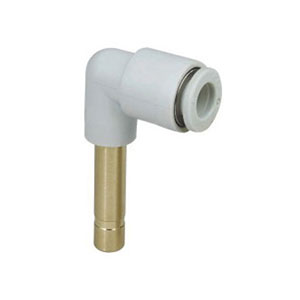 KQ2 series equal diameter extended elbow connector: KQ2W