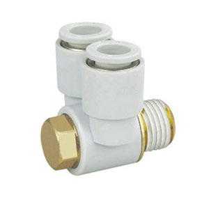KQ2 series quick coupling double-ended external hexagonal connector: KQ2Z