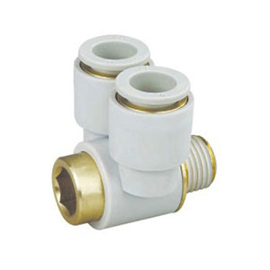 KQ2 series quick coupling double-ended internal hex socket connector: KQ2ZS