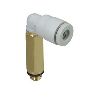 Miniature connector KJ series external thread extended elbow connector: KJW