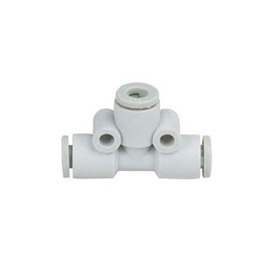 Miniature connector KJ series T-type equal diameter tee: KJT