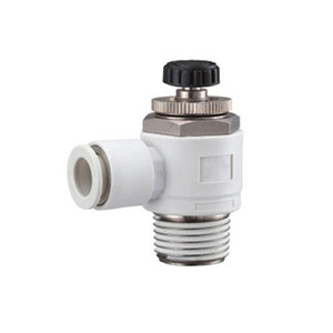 AS series speed control valve limited-entry type regulating connector: AS**11F