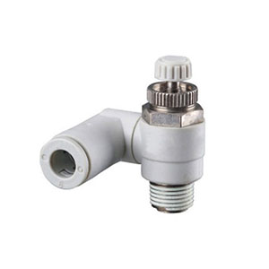 AS series speed control valve with limit universal type speed control valve: