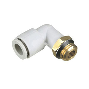 Universal threaded fitting KQ-U series external threaded elbow: KQ2L