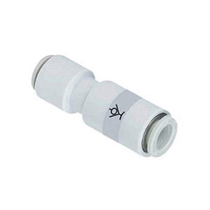 Self-sealing quick-change coupling, equal diameter straight connector: KCH
