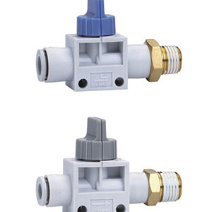 2-copper/3-copper manual valve VHK series P: quick coupling A: external thread